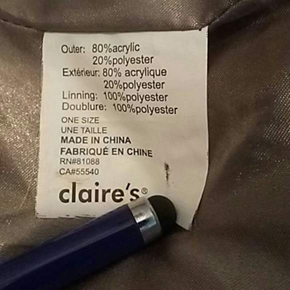 Girls Faux Fur Vest - Picture 4 of 5